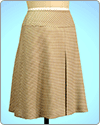 A-Line Skirt Sewing with Yoke and Center Front Box Pleat - Video