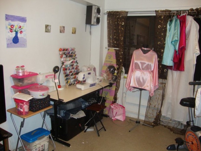 my sewing space