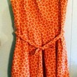 Giraffe print dress 
