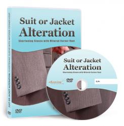 Suit or Jacket Alteration: Shortening Sleeve with Mitered Corner Vent 